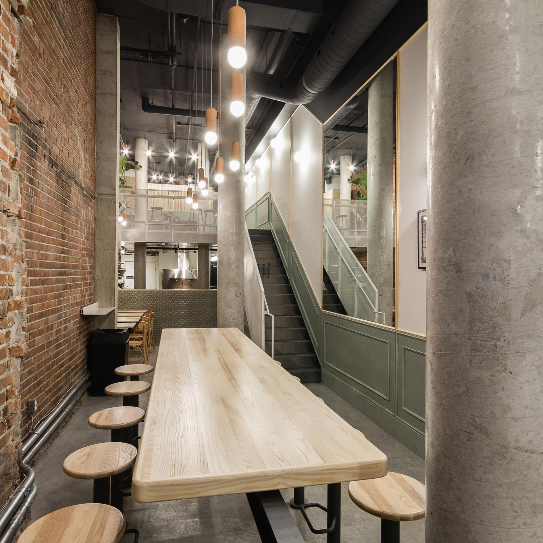 Industrial Modern Style restaurant